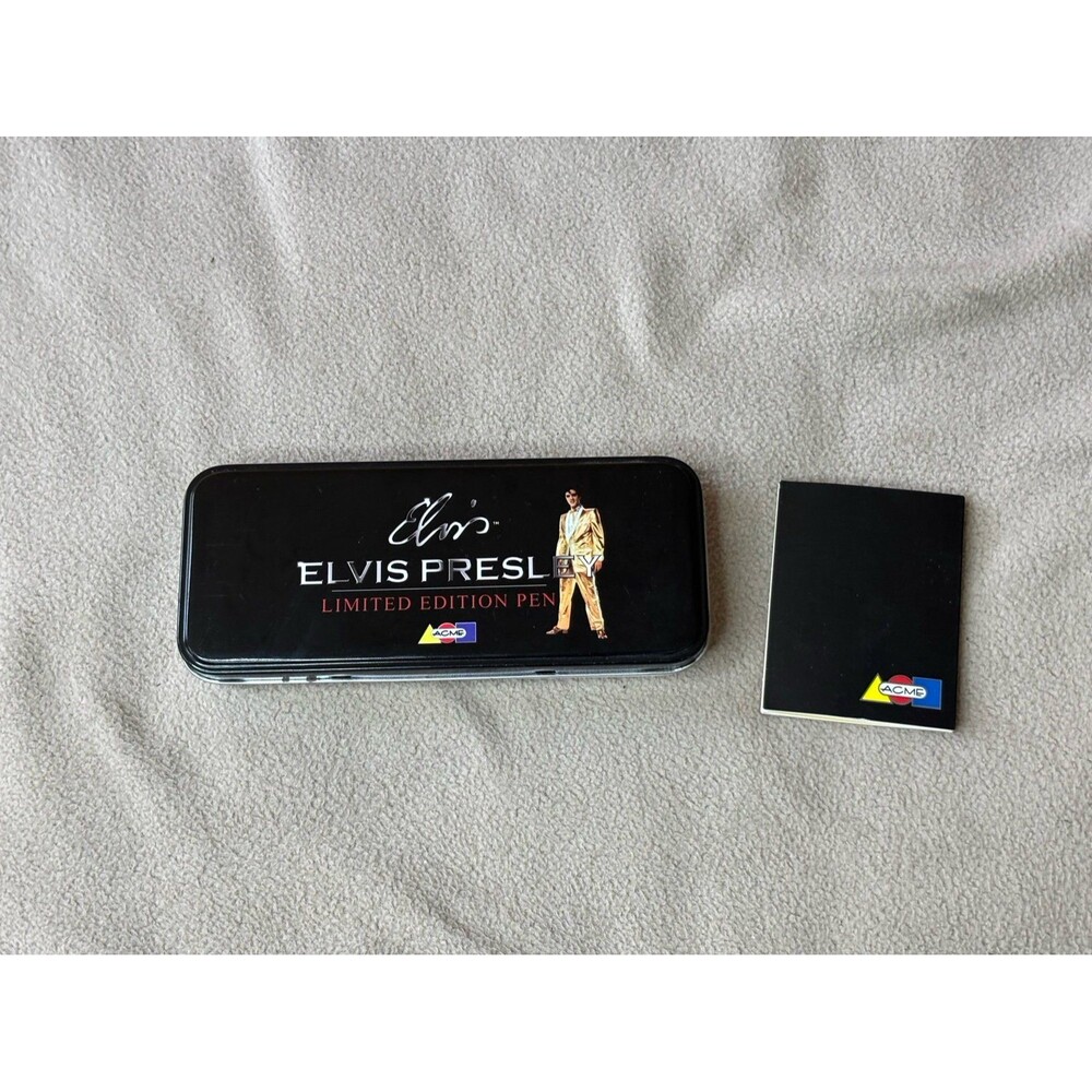 Acme Studios Elvis Presley Limited Edition Rollerball Pen CASE AND MANUAL ONLY